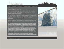 Tablet Screenshot of digitalproperty.com.au